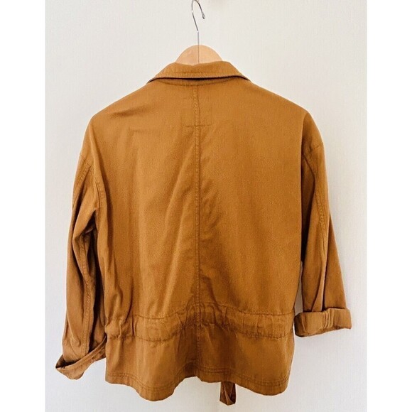 Madewell Dark Sahara Southlake Military Jacket H8497 Women’s XS - Picture 4 of 5